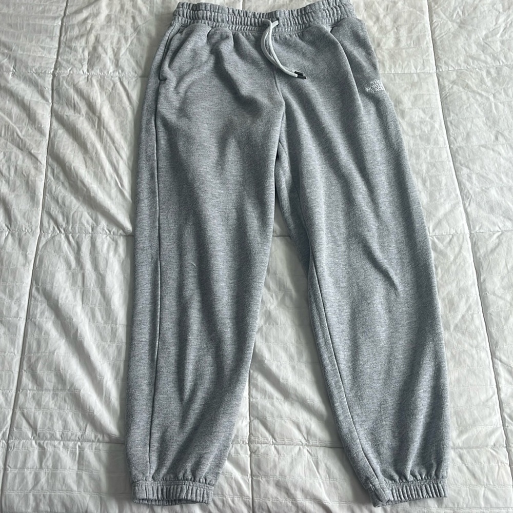 North Face heather grey sweatpants